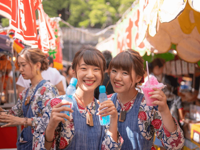 Supporter l’été au Japon